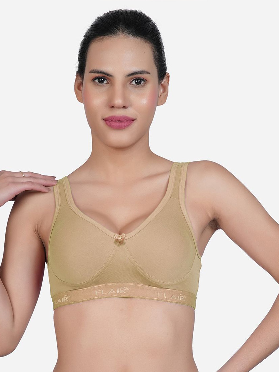 

SHYAM SONS FLAIR Bra Full Coverage, Beige