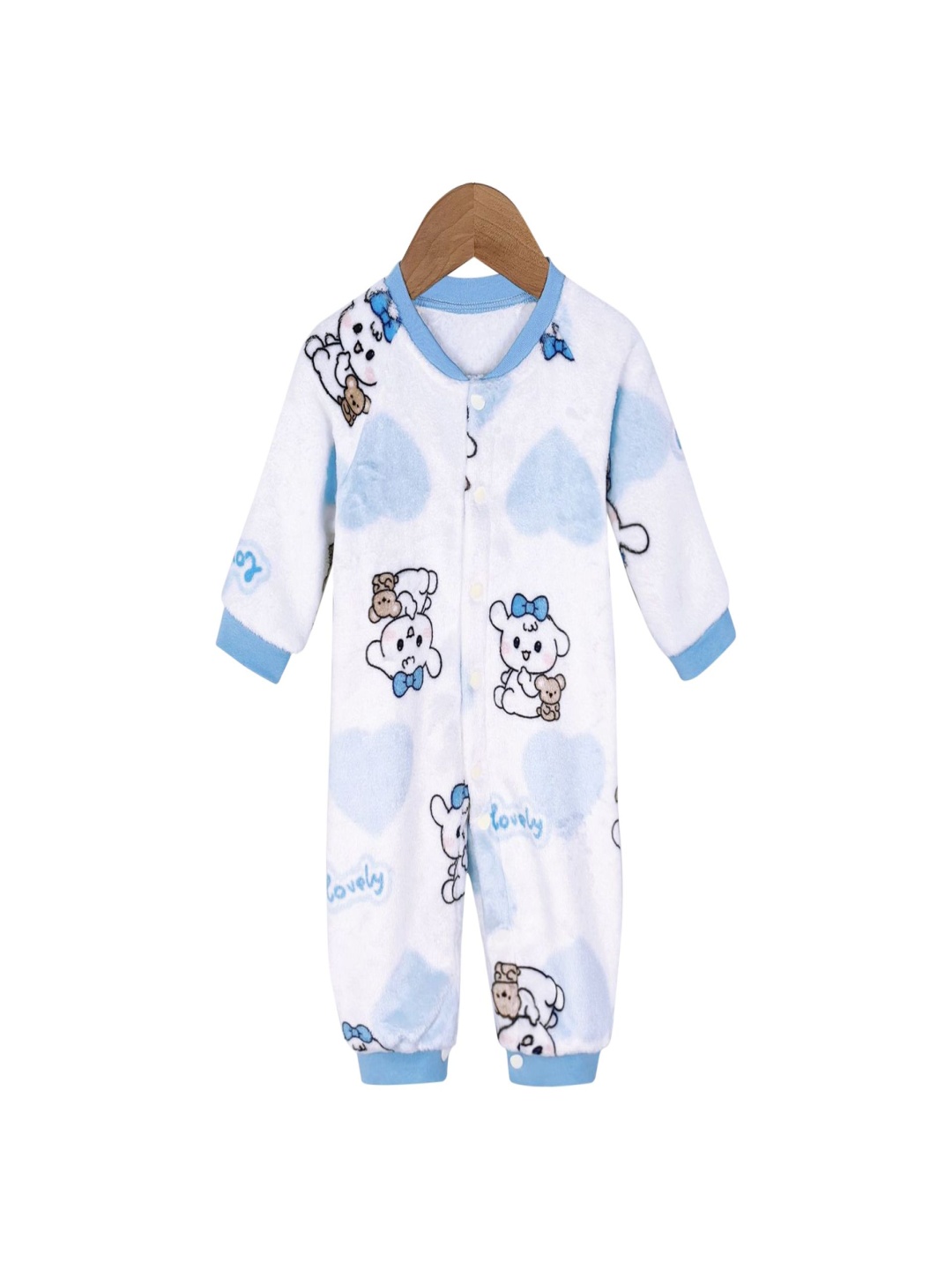 

StyleCast x Revolte Boys Printed Romper, White