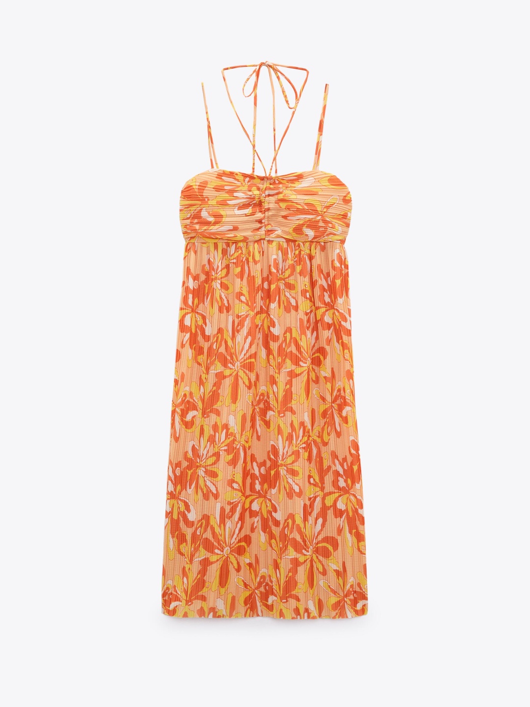 

ZARA Women Orange Dresses