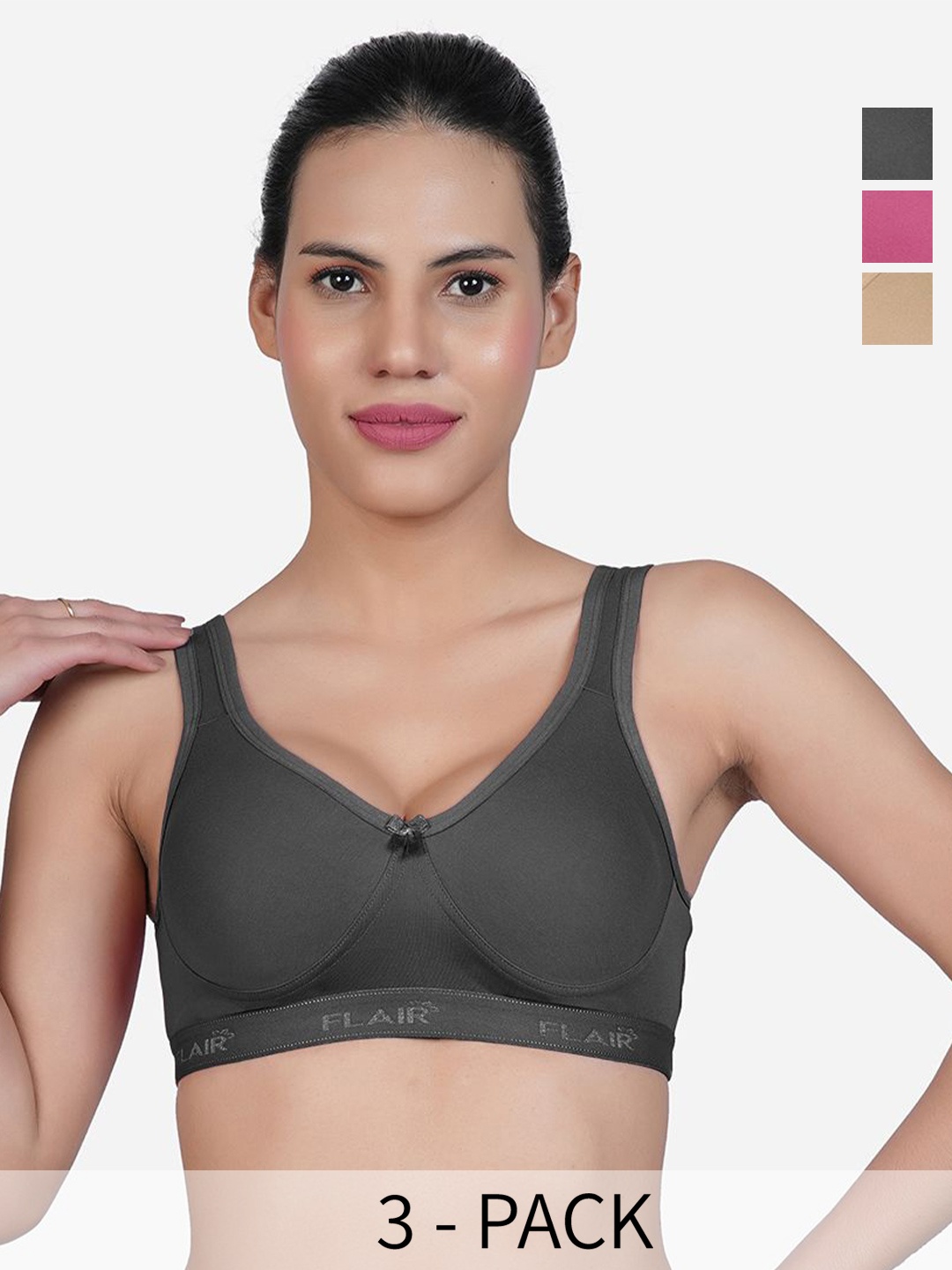 

SHYAM SONS FLAIR Bra Full Coverage, Maroon