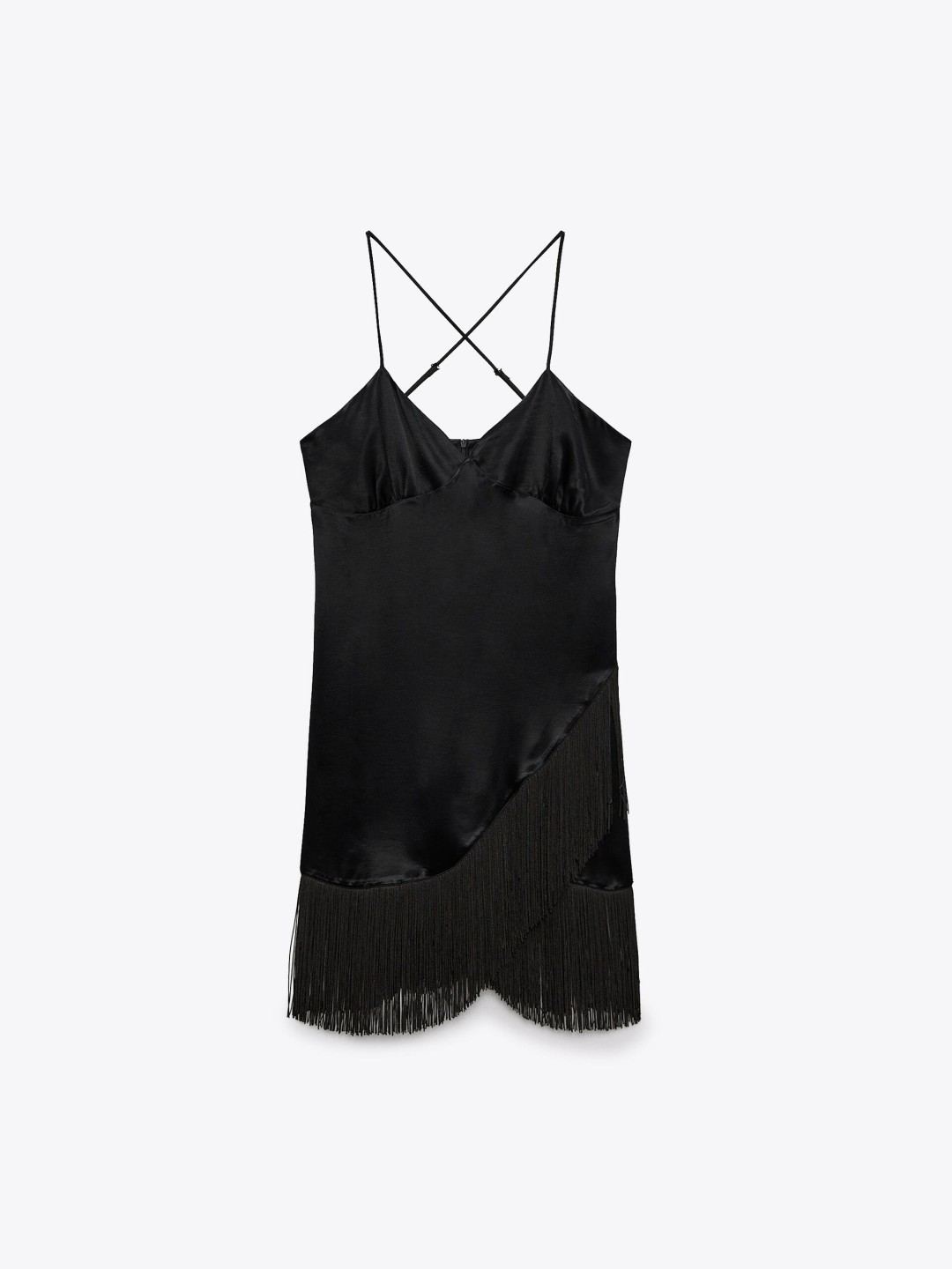 

ZARA A-Line Dress, Black