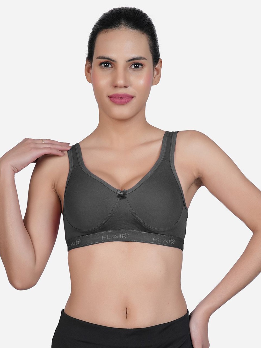 

SHYAM SONS FLAIR Bra Full Coverage, Black