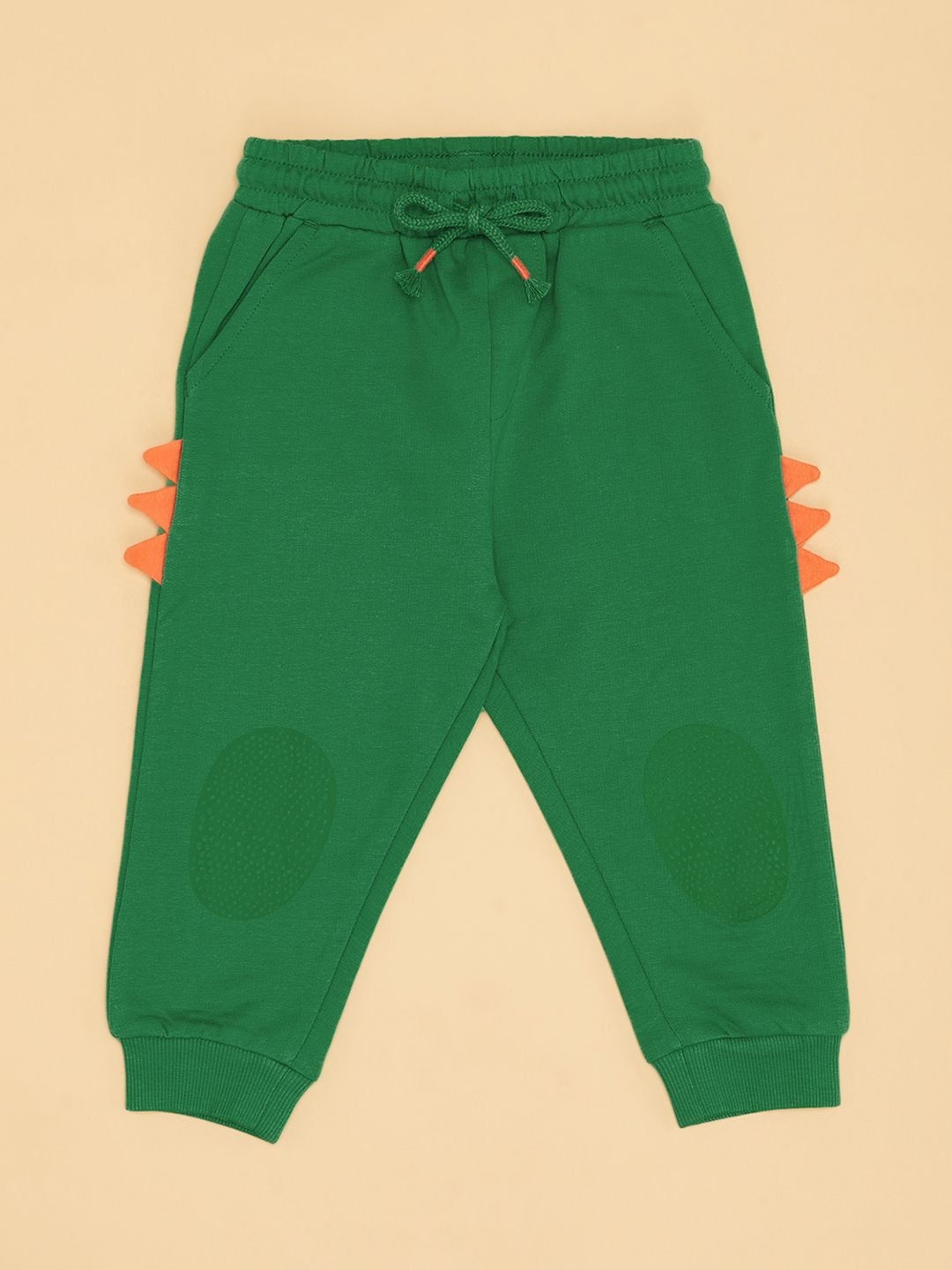 

Pantaloons Baby Boys Pure Cotton Joggers, Green