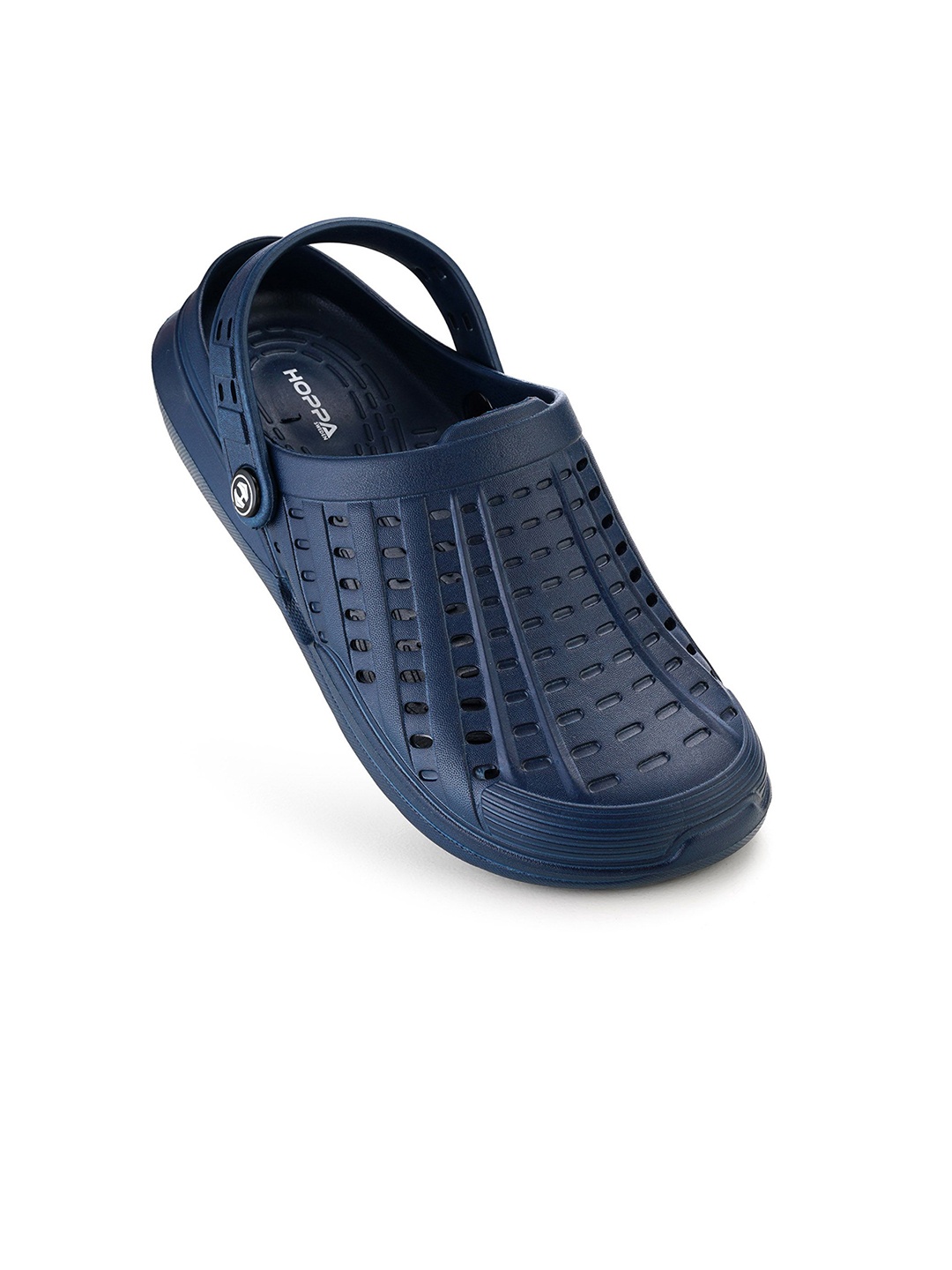 

Hoppa Discovery Men Self Design Clogs, Navy blue