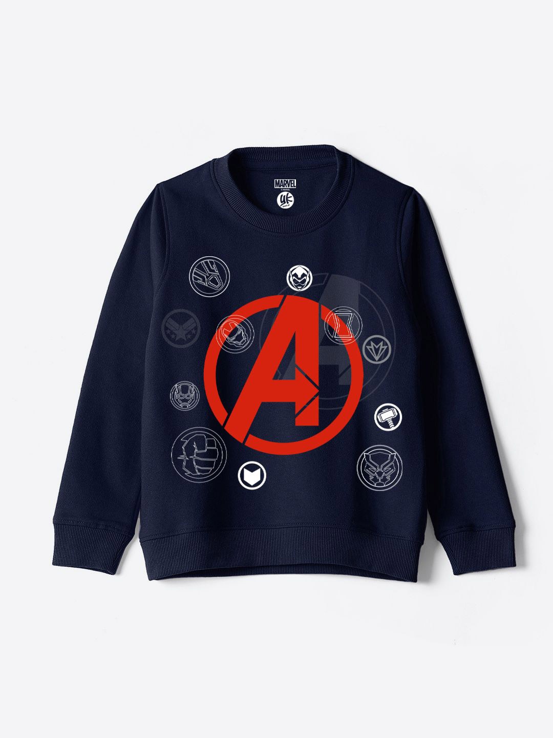 

YK Marvel Boys Printed Sweatshirt, Blue