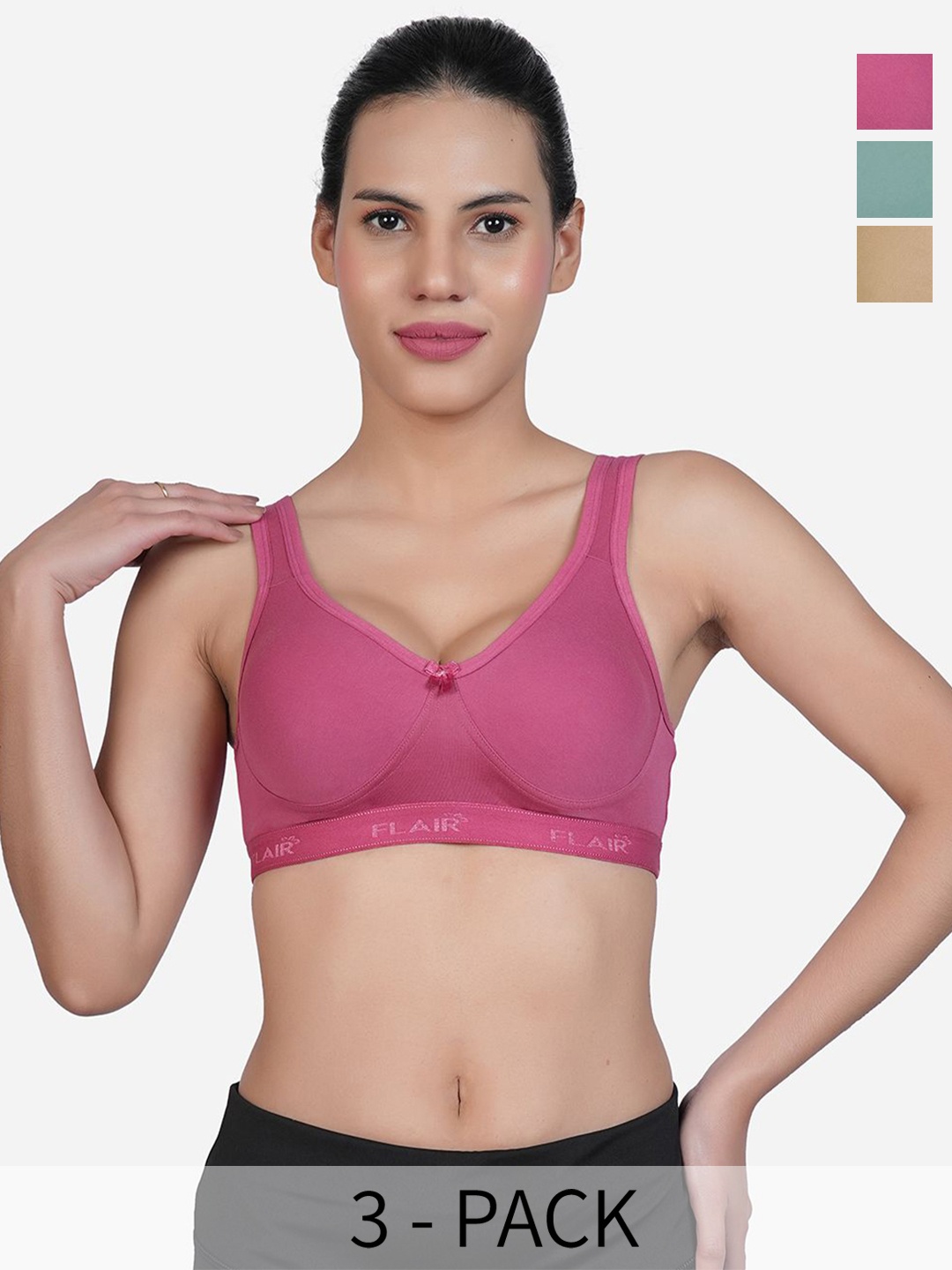 

SHYAM SONS FLAIR Bra Full Coverage, Maroon