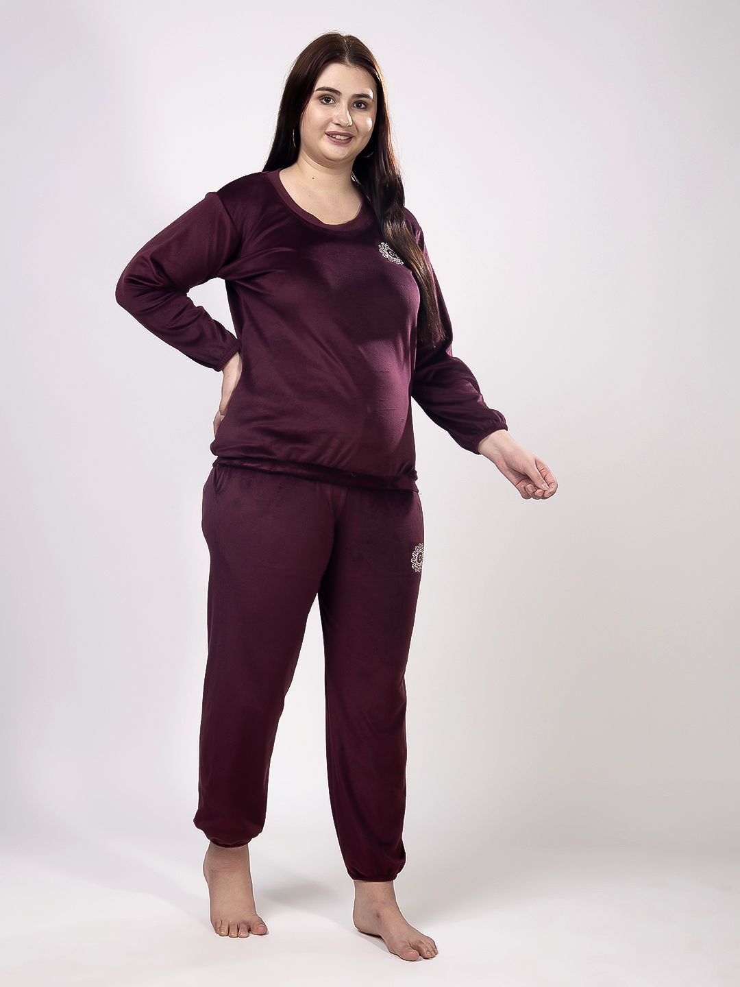 

CHUI MUI Women Night suit, Violet