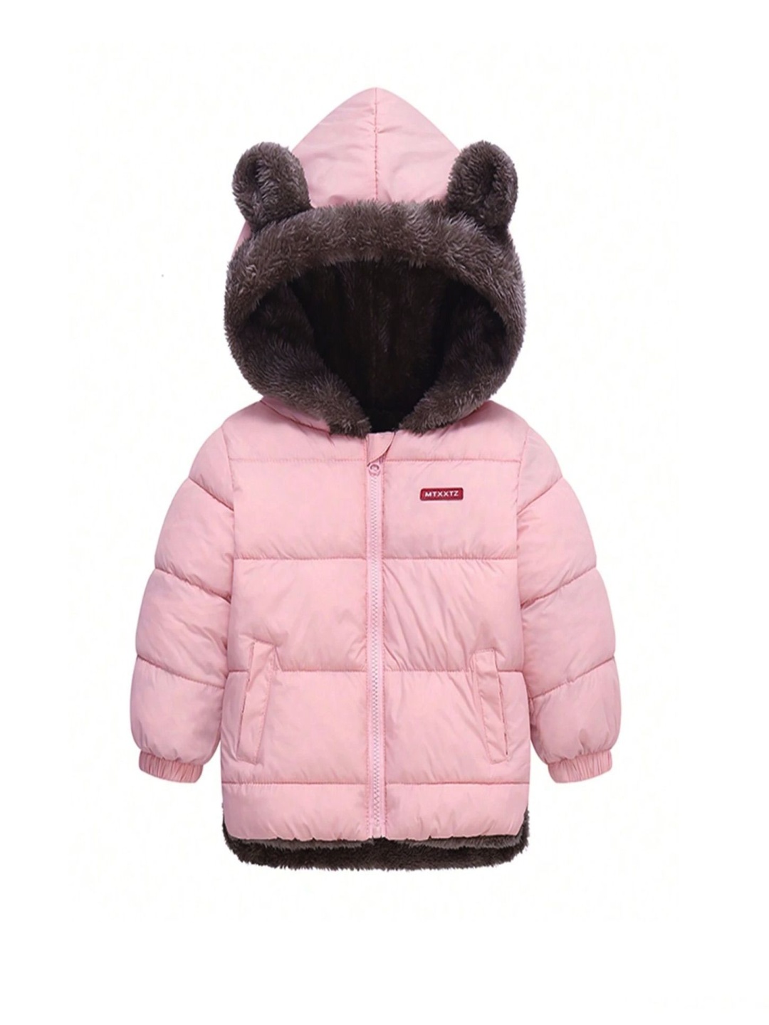 

Tricycle Clothing Unisex Kids Reversible Long Sleeves Quilted Jacket, Pink