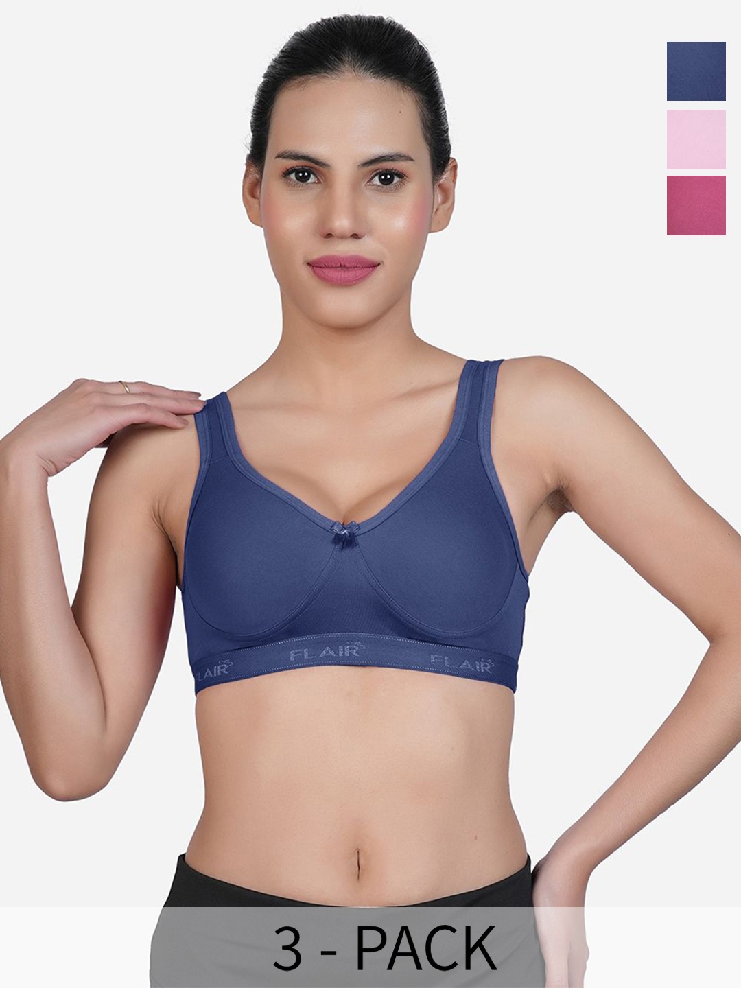 

SHYAM SONS FLAIR Bra Full Coverage, Blue