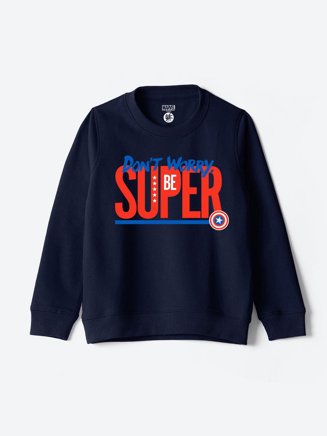 

YK Marvel Boys Printed Sweatshirt, Blue