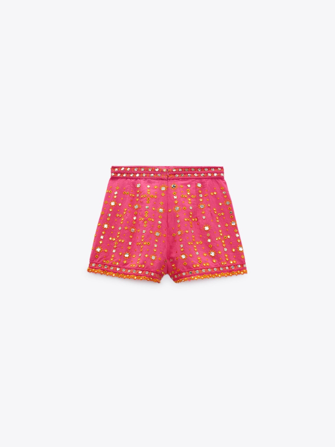 

ZARA Women Purple Shorts
