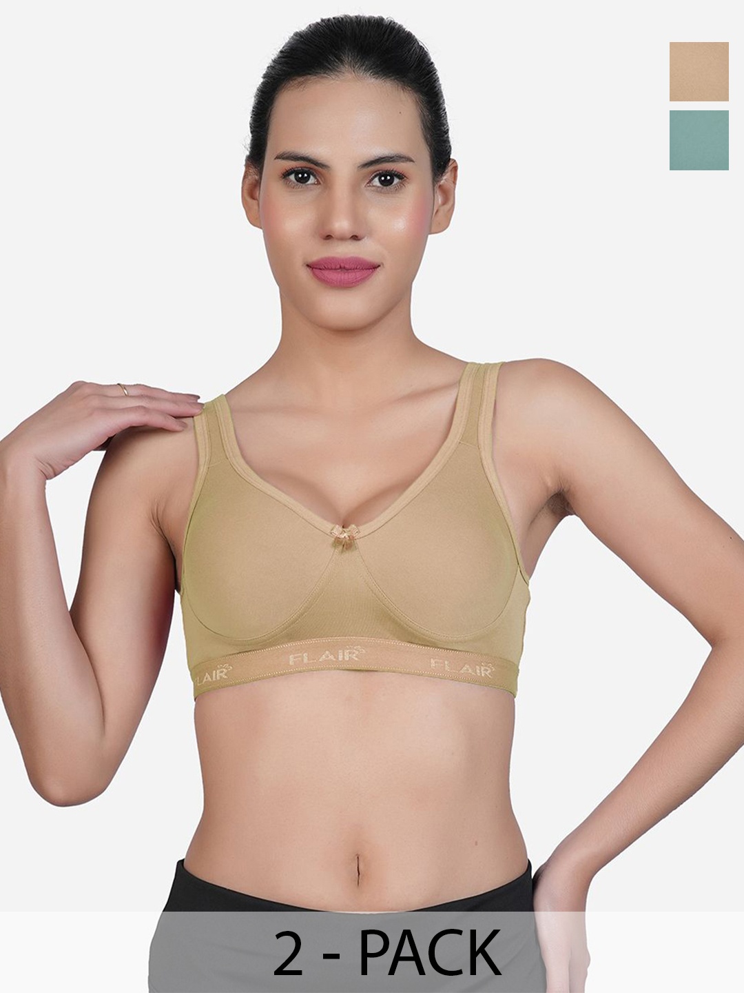 

SHYAM SONS FLAIR Bra Full Coverage, Beige