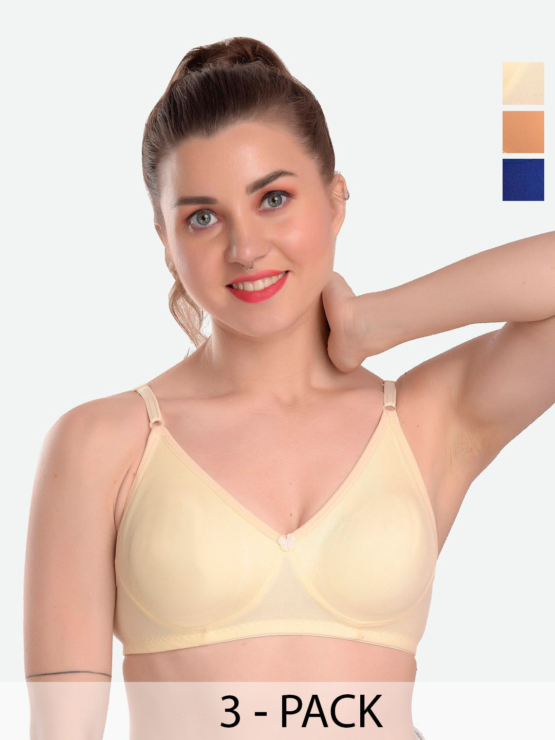 

MiEstilo Bra Full Coverage, Orange