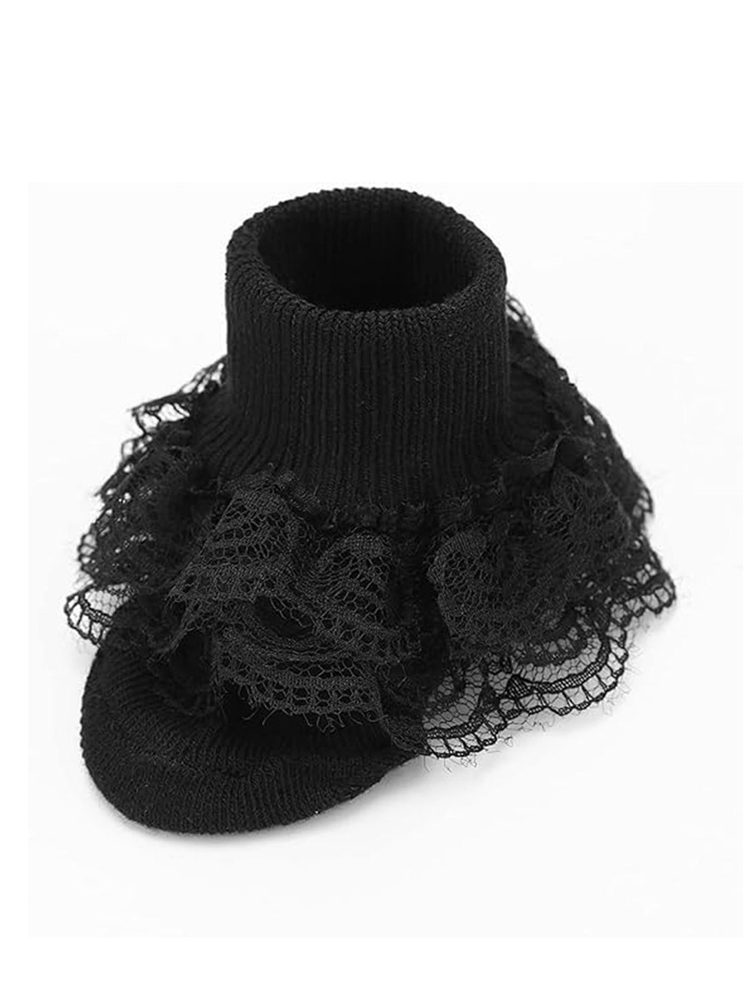 

BAESD Kids Cotton Socks, Black