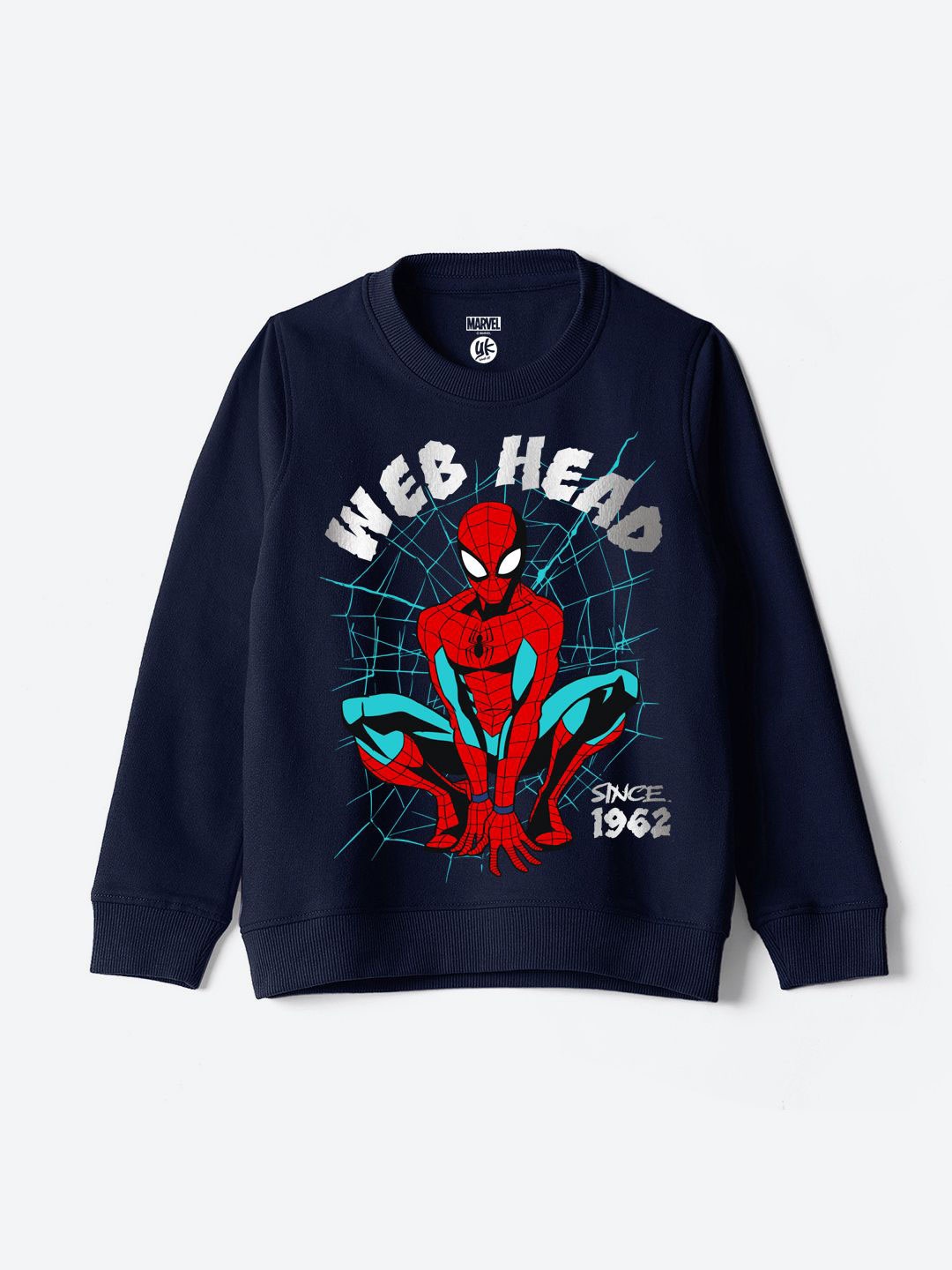 

YK Marvel Boys Printed Sweatshirt, Blue