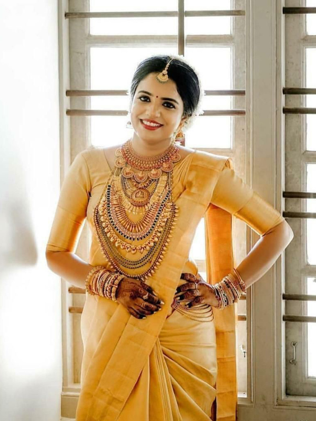 

Upalksh Ethnic Motifs Woven Design Zari Banarasi Saree, Gold