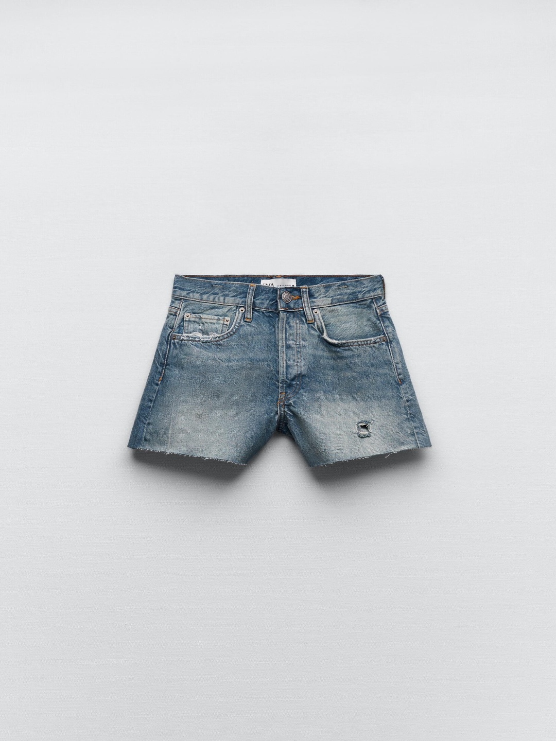 

ZARA Women Navy Blue Shorts