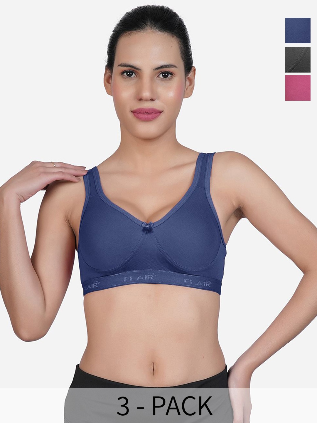 

SHYAM SONS FLAIR Bra Full Coverage, Blue