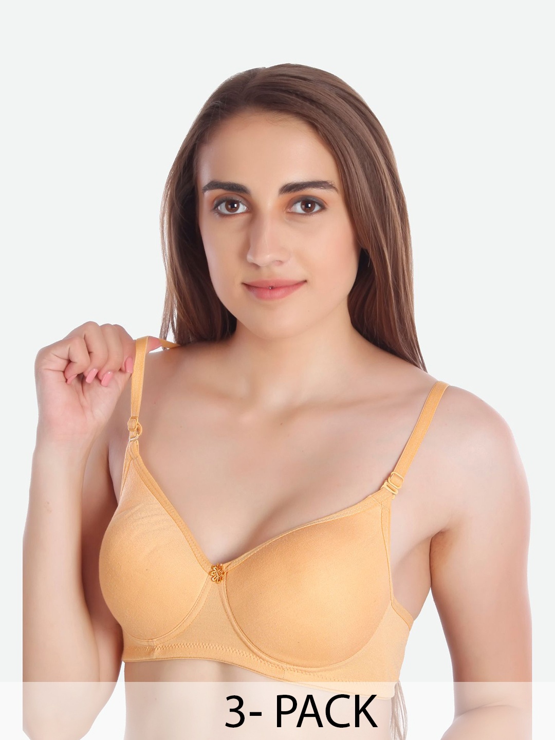 

MiEstilo Bra Full Coverage Lightly Padded, Red