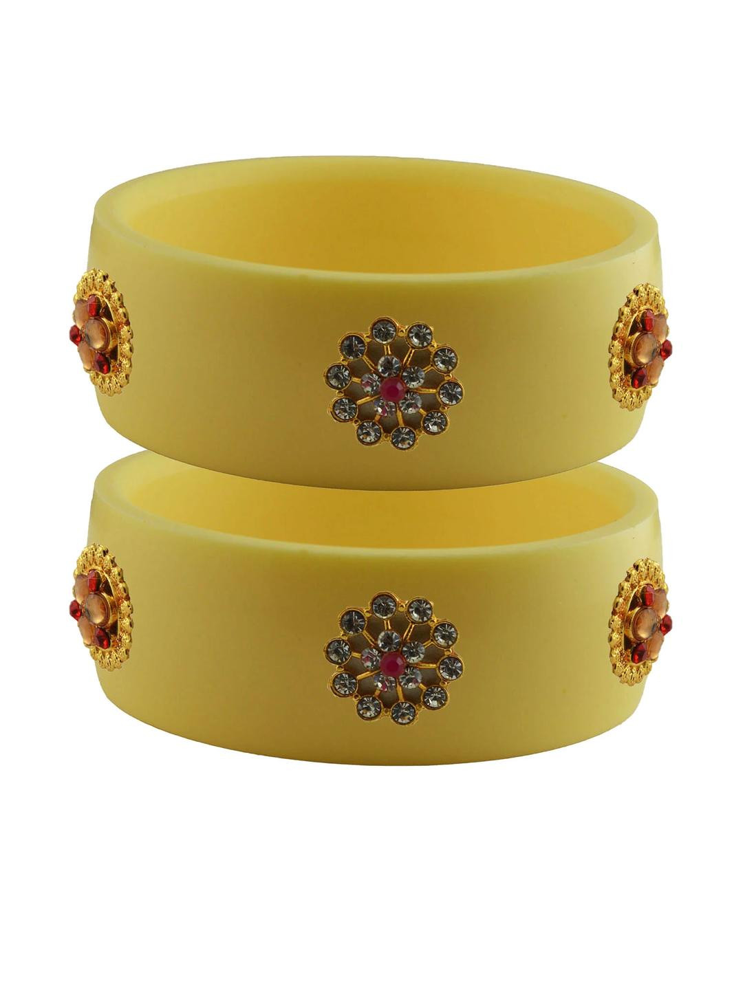 

Vidhya Kangan Women Beige Bangle