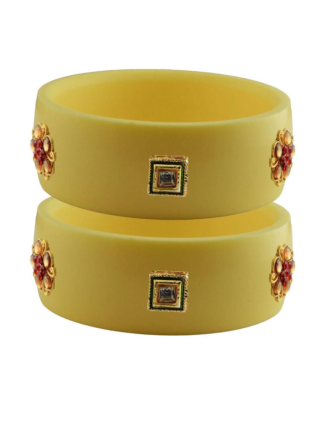 

Vidhya Kangan Women Beige Bangle