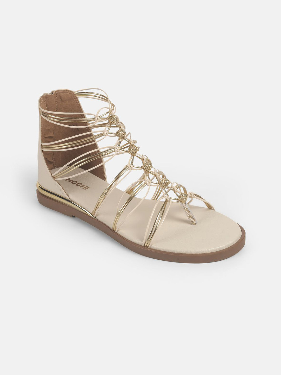 Mochi Women Open Toe Mid-Top Gladiators