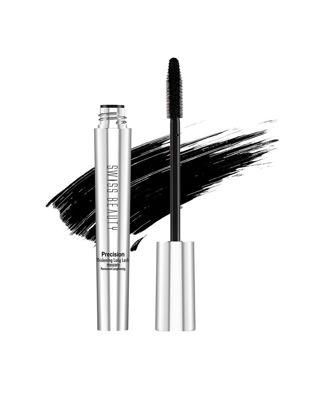 SWISS BEAUTY Precision Thickening Long Lash Mascara - Black