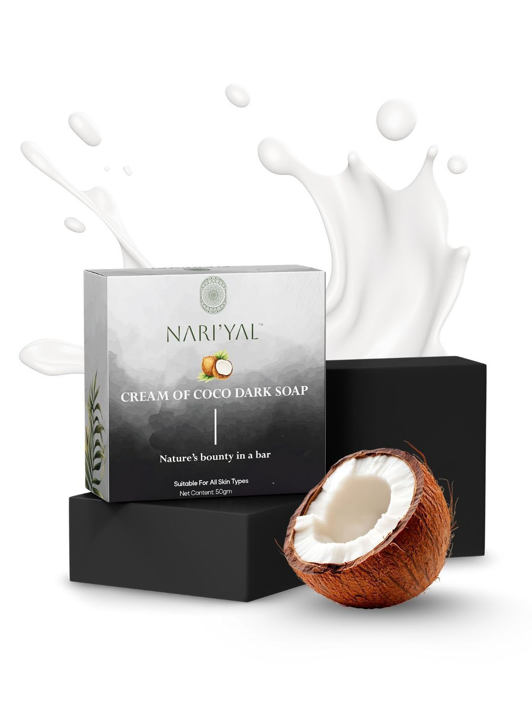 73% OFF on NARIYAL Dark Charcoal Cream of Coco Deep Cleansing  73% OFF on NARIYAL Dark Charcoal Cream of Coco Deep Cleansing