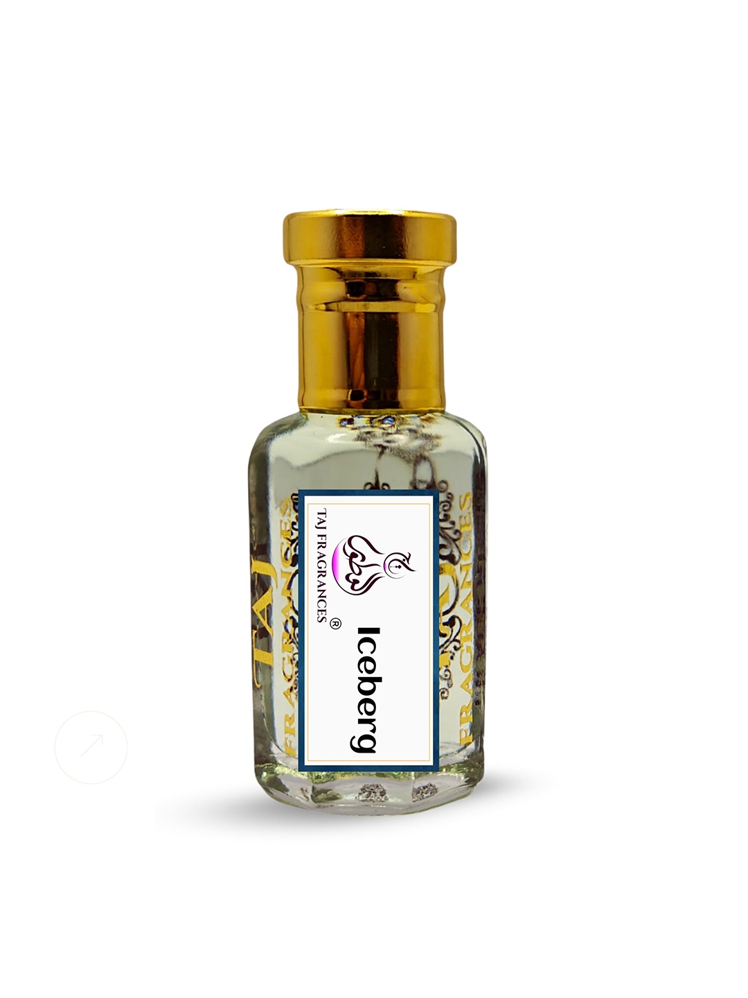

Taj Fragrances Iceberg Long Lasting Alcohol Free Attar - 12 ml, Gold