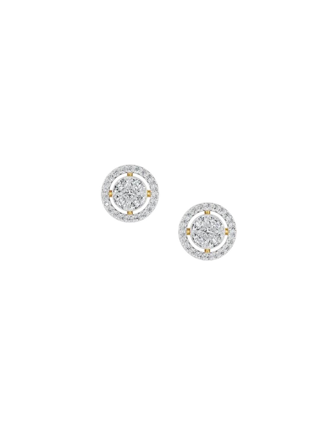 

Emori Glistening Diamond Studs, Gold