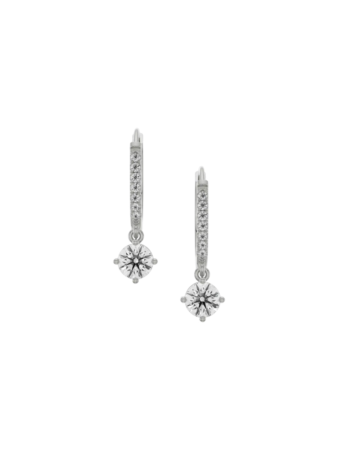 

Emori Jisora Drop Diamond Earrings, White