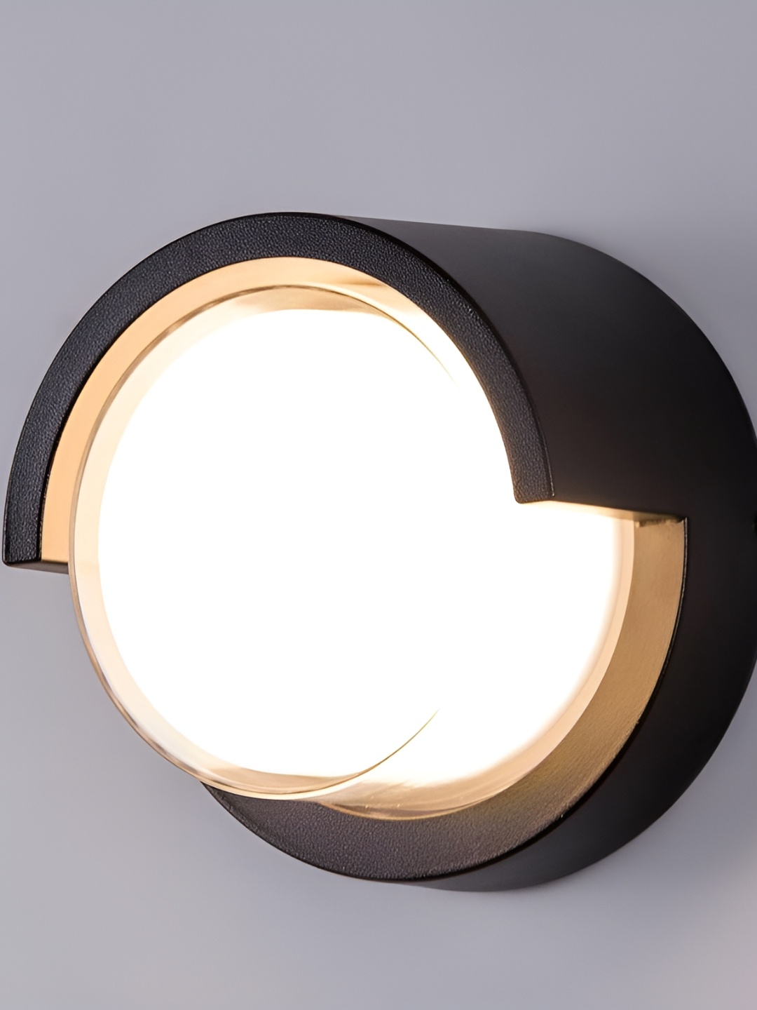

GAUVIK Grey Acrylic Spherical Shaped Wall Lamp