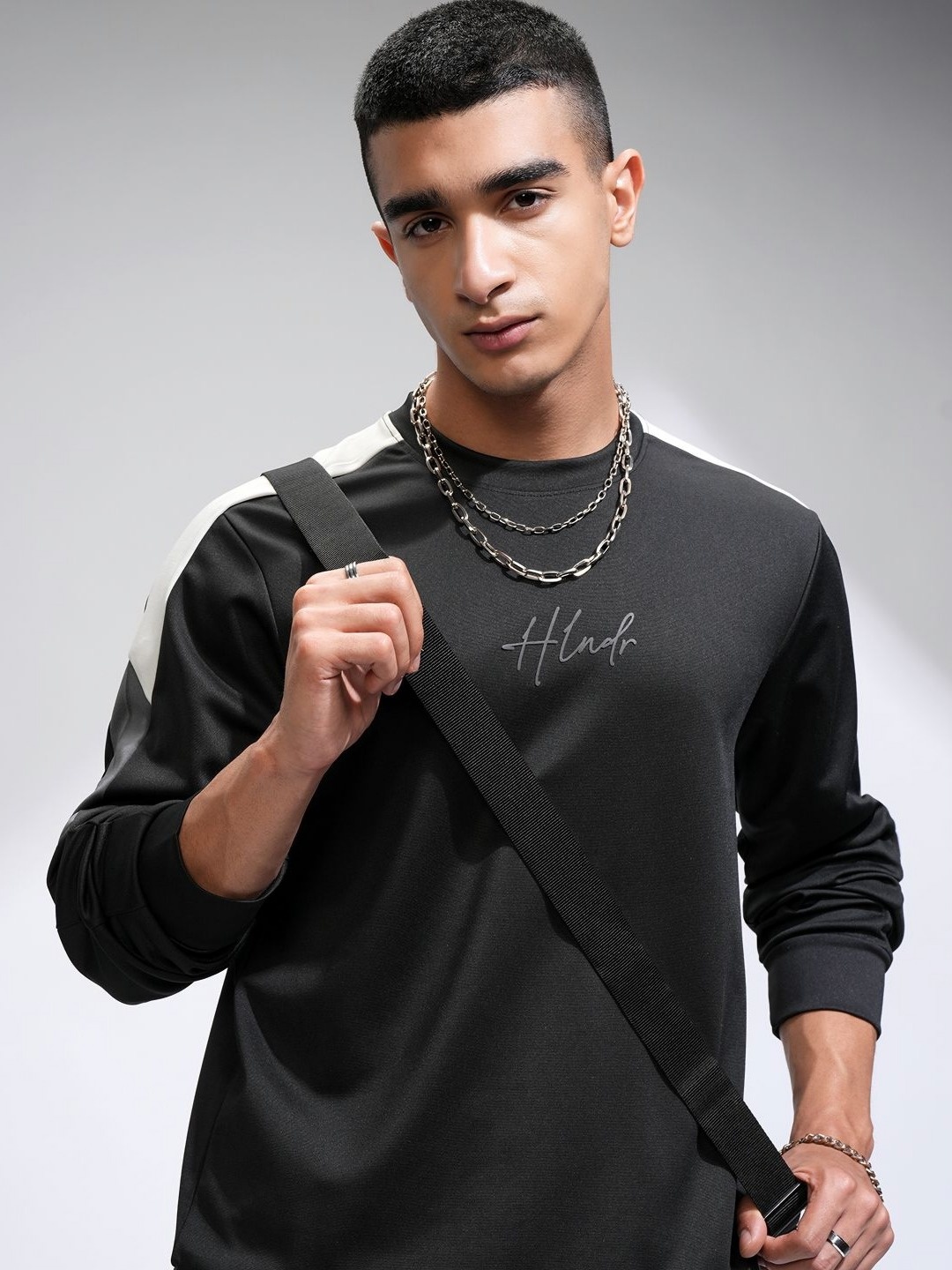 

HIGHLANDER Men T-shirt, Black