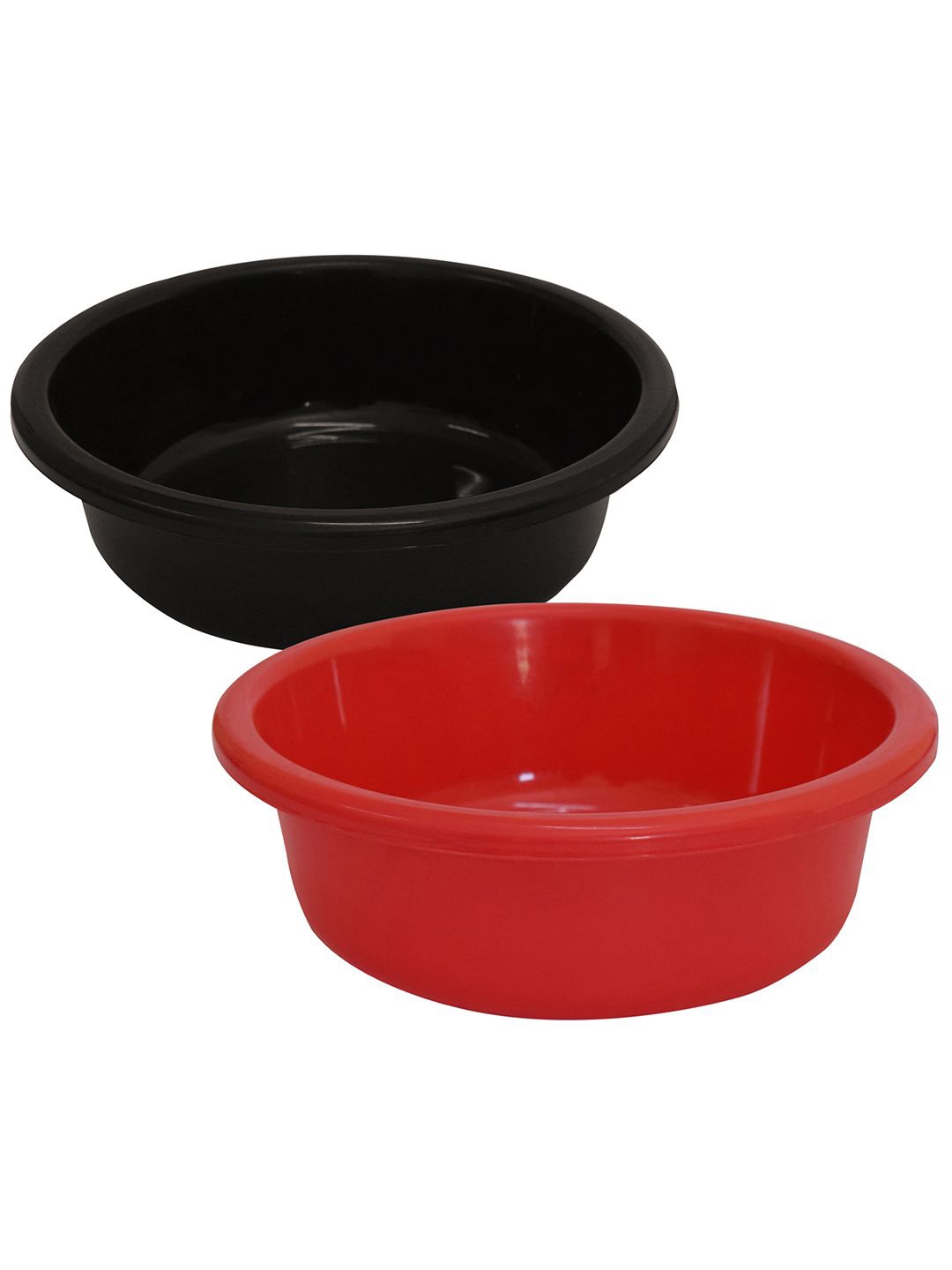 

Kuber Industries Black & Red 2 Pieces Knead Dough Basket 6L