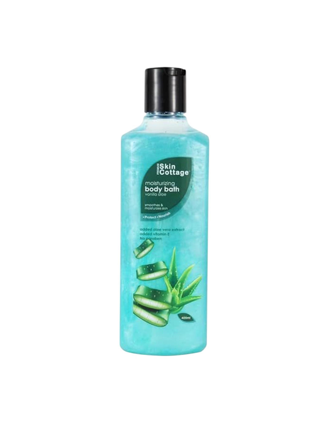 

Skin Cottage Vanilla Aloe Moisturising Vitamin E Shower Gel - 400 ml, Turquoise blue