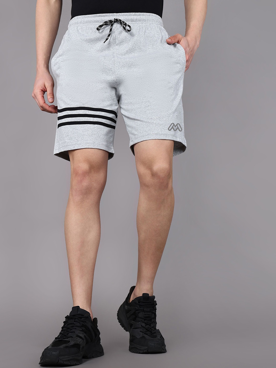 

Moda Rapido Men Training or Gym Sports Shorts, Grey