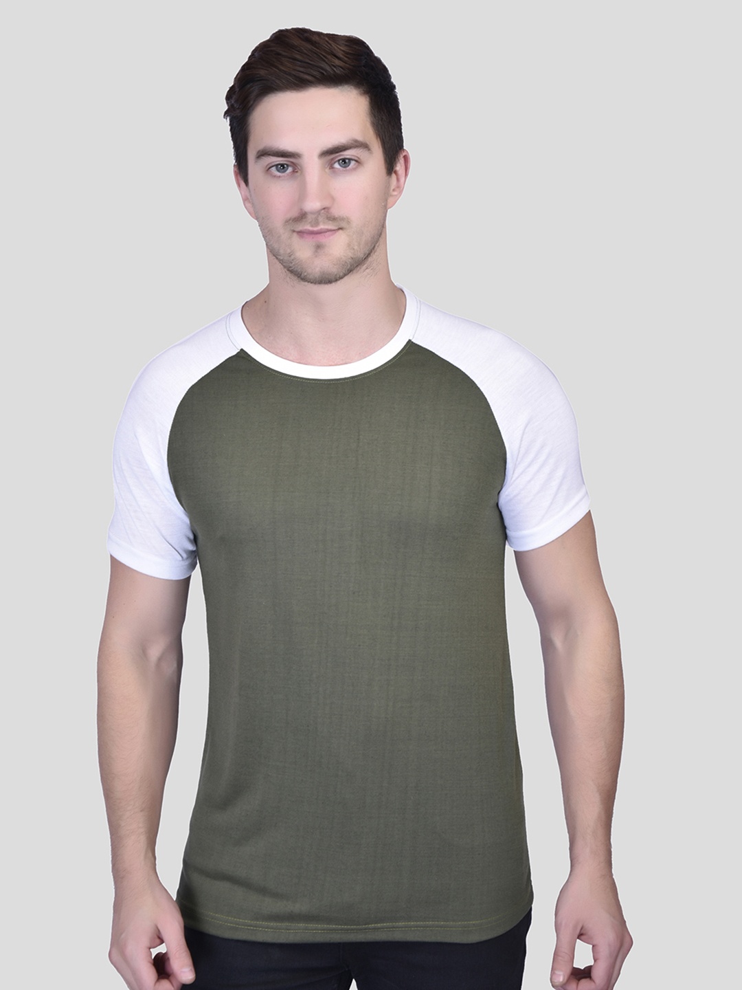 

Moda Rapido Men Colourblocked T-shirt, Grey