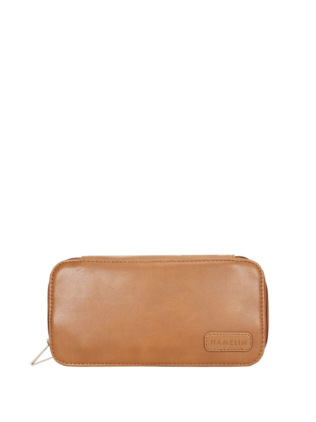 

HAMELIN Structured Handheld Bag, Tan