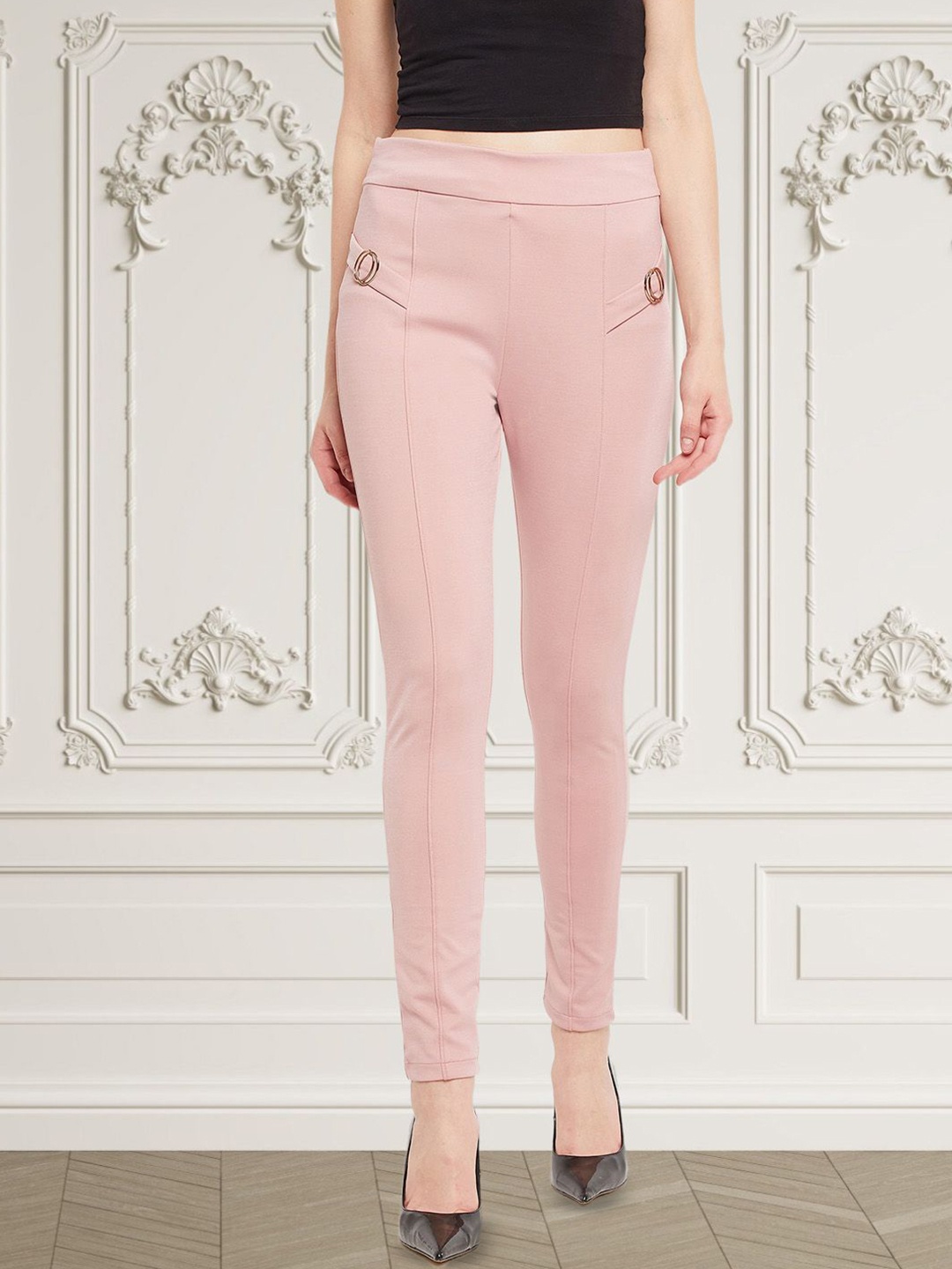

Moda Rapido Women Jeggings, Pink