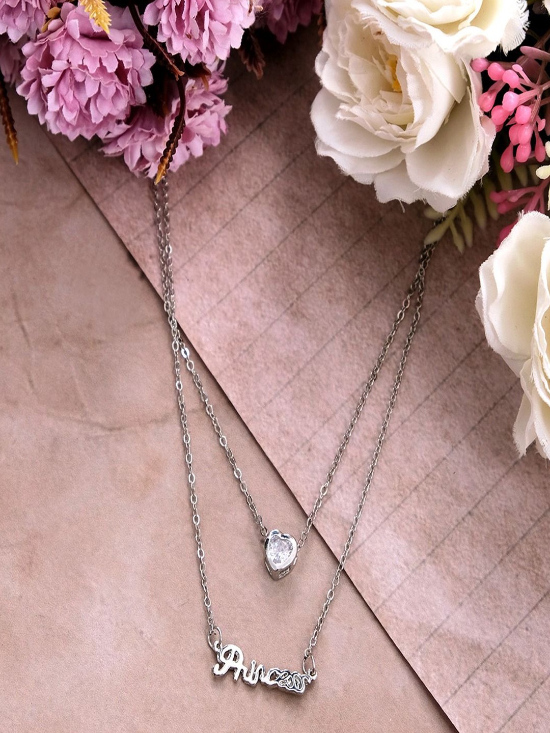 

DressBerry Silver-Plated Necklace