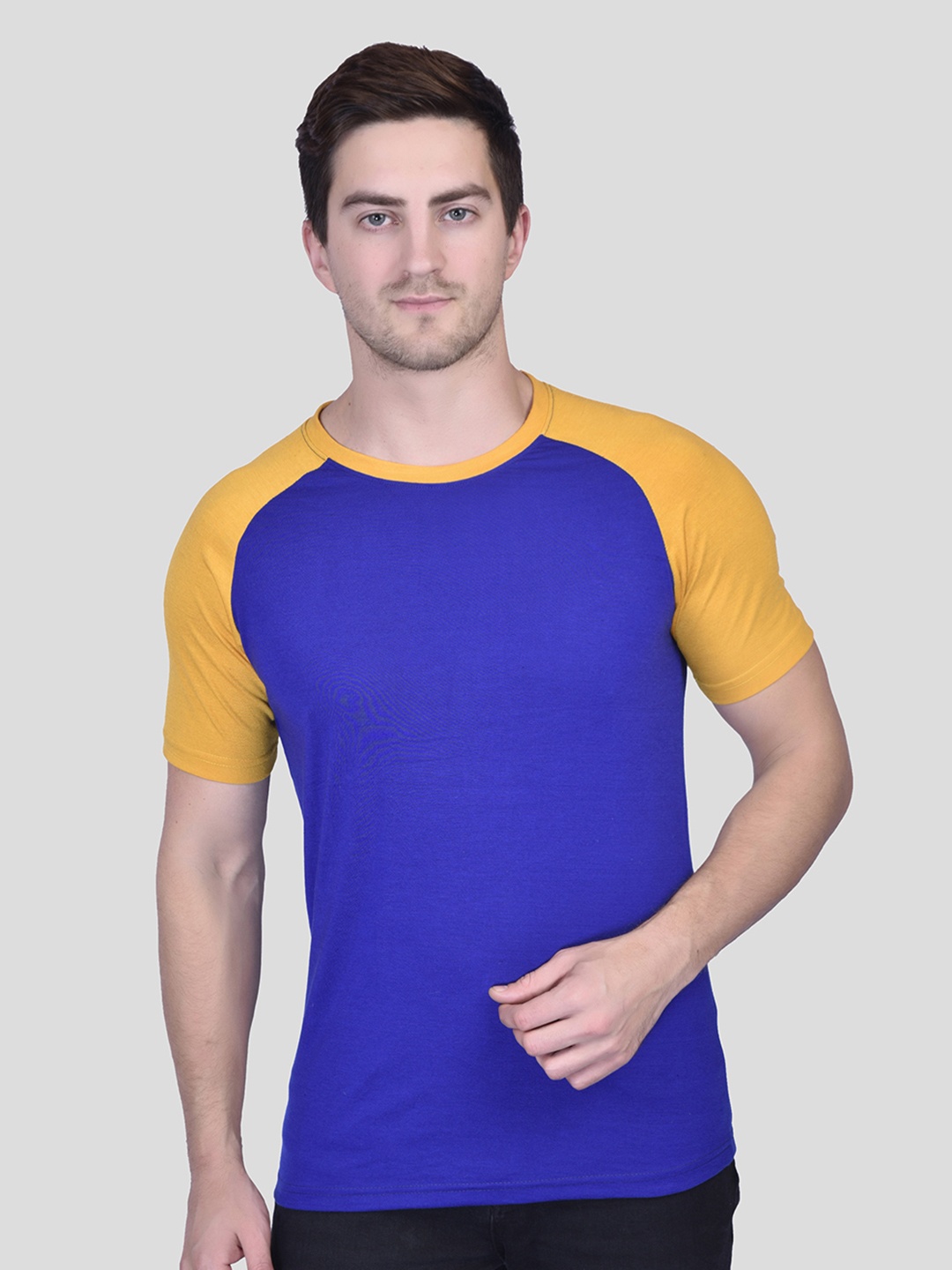 

Moda Rapido Men Colourblocked T-shirt, Blue