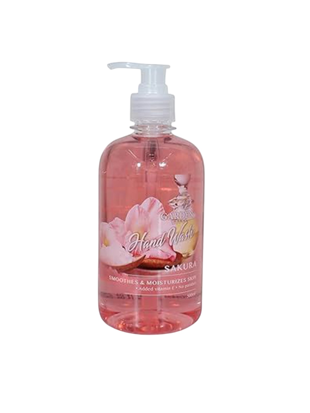 

Garden Bliss Sakura Moisturizing Hand Wash With Vitamin E -500ml, Pink