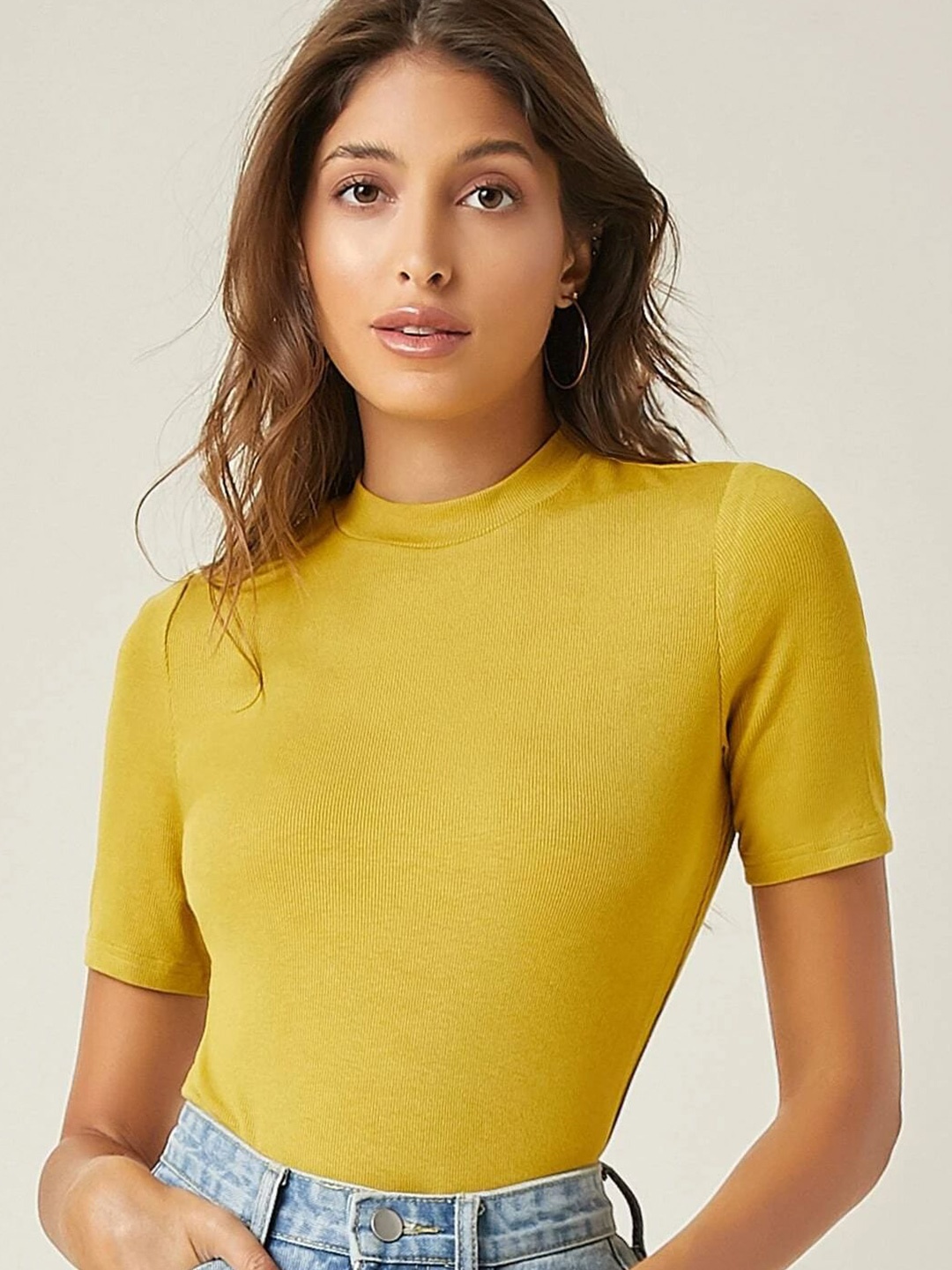 

Istyle Can Top, Mustard