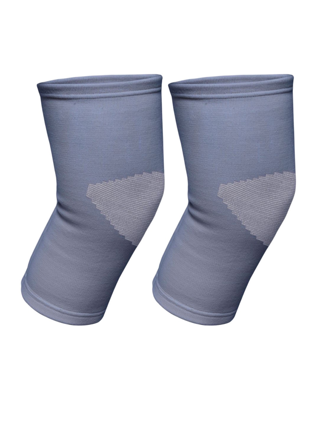 

Kuber Industries 2-Pcs Cotton Joint Pain Knee Caps, Grey