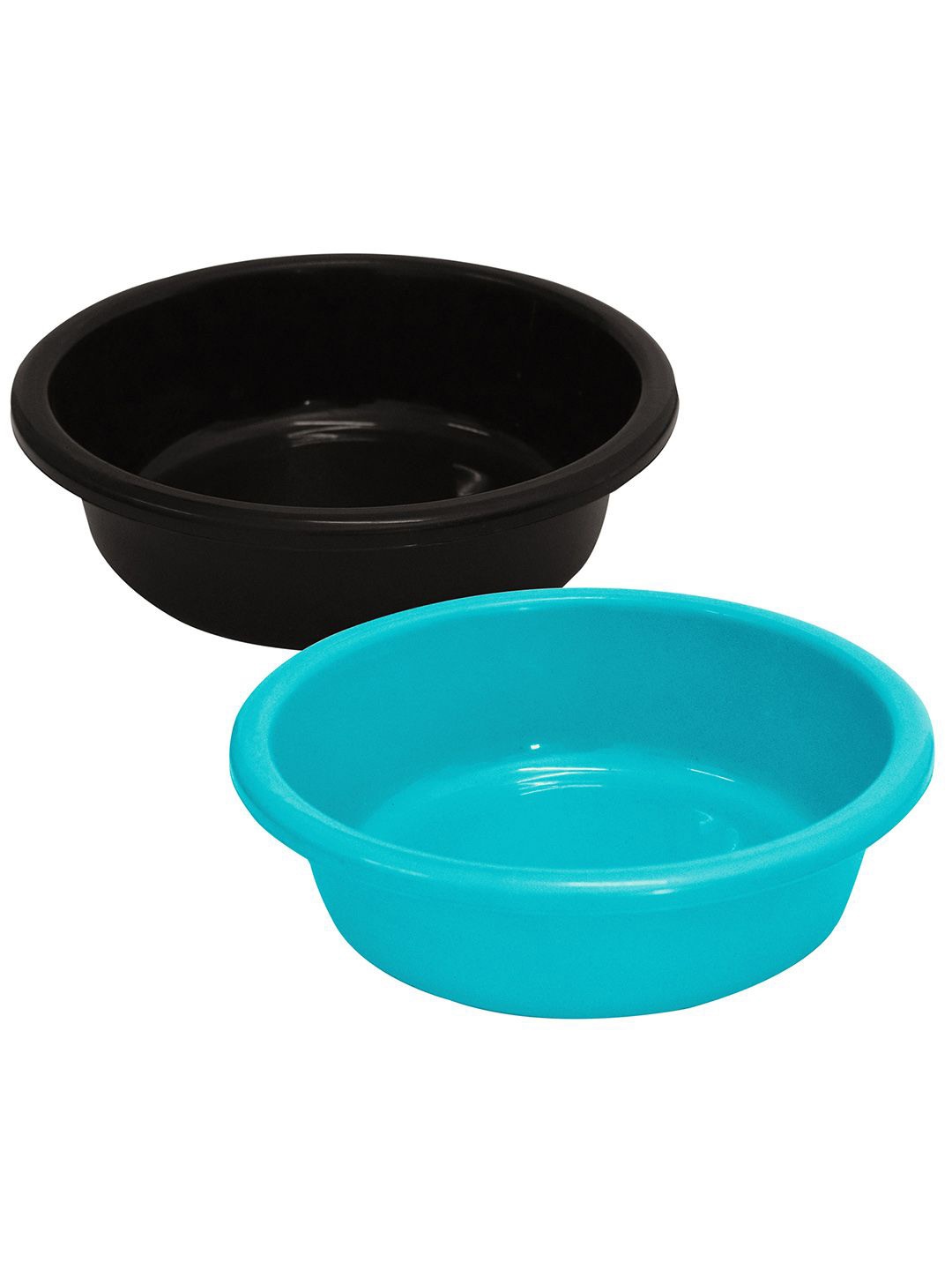 

Kuber Industries Black & Blue 2 Pieces Knead Dough Baskets 6L