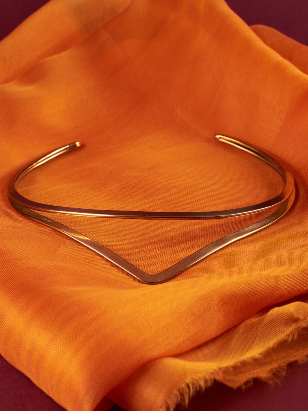 

SALTY Neck Cuff Necklace, Gold