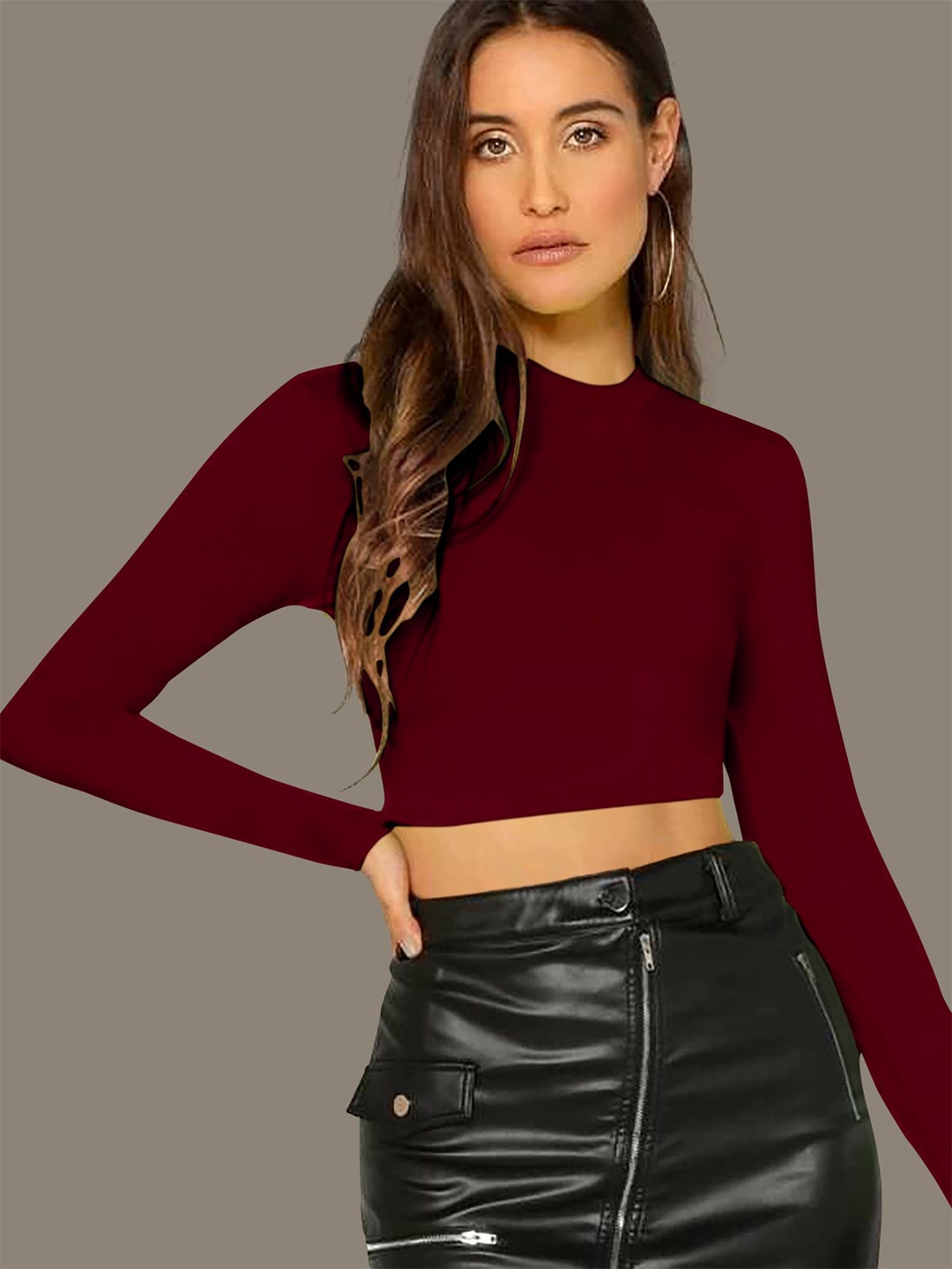 

Dream Beauty Fashion Top, Maroon