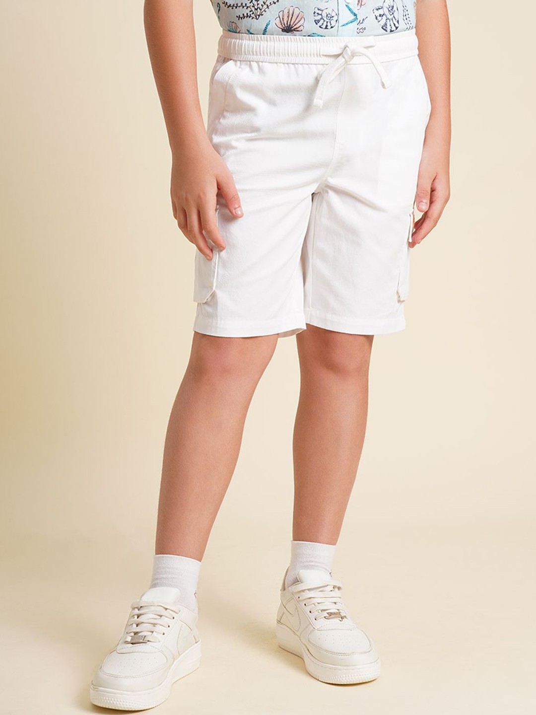 

Jack & Jones Junior Boys Cargo Shorts, White