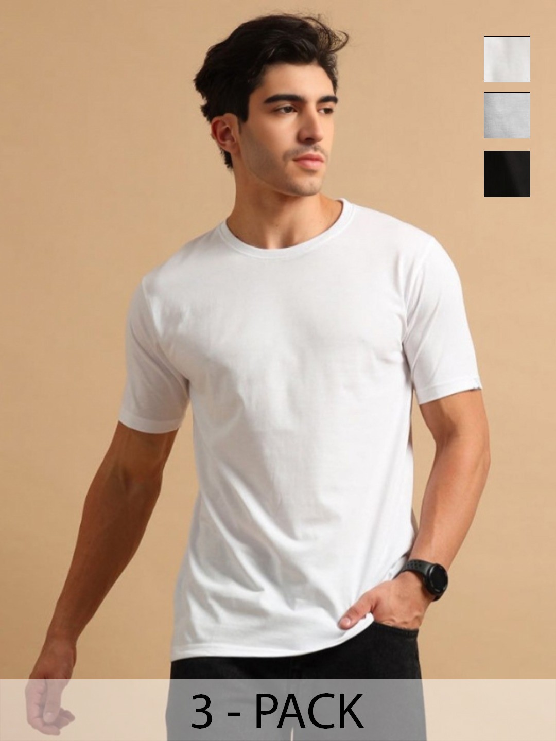 

Enciger Men 3 T-shirt, Off white