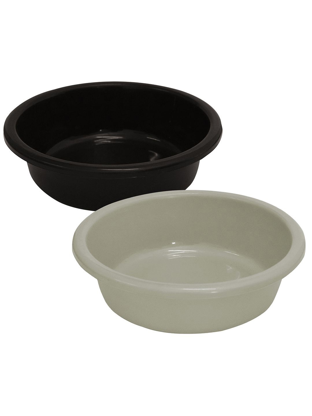 

Kuber Industries Black & Grey 2 Pieces Knead Dough Baskets 6L